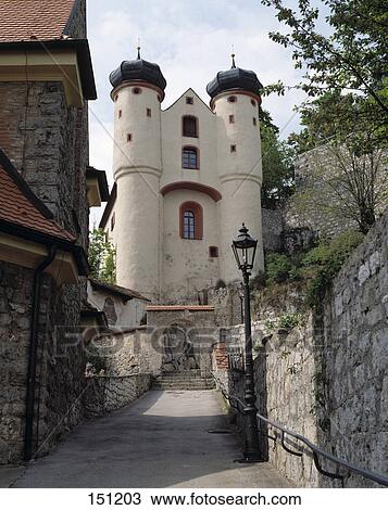 Path leading to castle, Upper Palatinate, Bavaria, Germany View Large Photo Image Stock Image - Path leading to castle, Upper Palatinate, Bavaria, Germany . Fotosearch