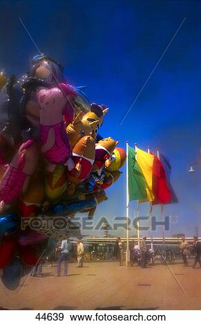 Stock Photo - People at promenade, Den Haag, The Hague, Netherlands . Fotosearch