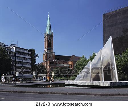 People near fountain in city, Dusseldorf, Germany View Large Photo Image Stock Image - People near fountain in city, Dusseldorf, Germany . Fotosearch