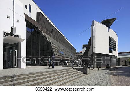 Stock Image - Public library, Muenster, Germany . Fotosearch