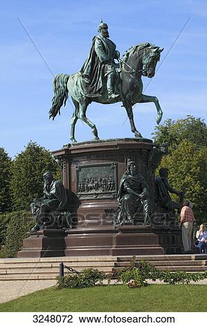 Rider Memorial of Friedrich Franz II. in the palace garden of Schwerin, Germany View Large Photo Image Stock Image - Rider Memorial of Friedrich Franz II. in the palace garden of Schwerin, Germany . Fotosearch