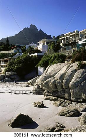 Rock formation on beach, South Africa View Large Photo Image Stock Image - Rock formation on beach, South Africa . Fotosearch