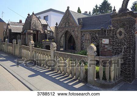 Stock Image - Rosary chapel, Koenigsdorf, Frechen, Nordrhein-Westfalen, Deutschland, Europa . Fotosearch