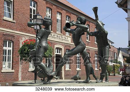 Sculptures on a fountain, Loeningen, Germany View Large Photo Image Stock Photo - Sculptures on a fountain, Loeningen, Germany . Fotosearch