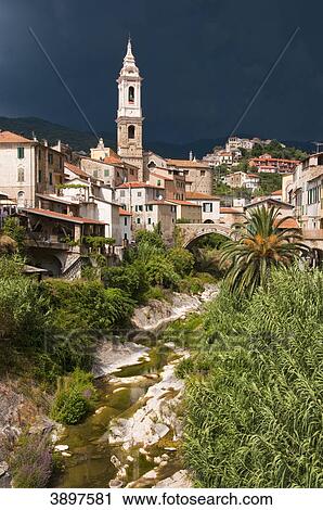 Sight of Dolcedo near Imperia, Italy View Large Photo Image Stock Image - Sight of Dolcedo near Imperia, Italy . Fotosearch