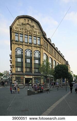 Stock Image - Sinn house, Krefeld, North Rhine-Westphalia, Germany, Europe . Fotosearch