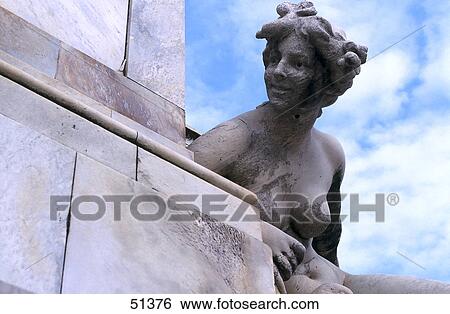 Statue of woman at Monument aux girondins, Bordeaux, France View Large Photo Image Stock Photograph - Statue of woman at Monument aux girondins, Bordeaux, France . Fotosearch