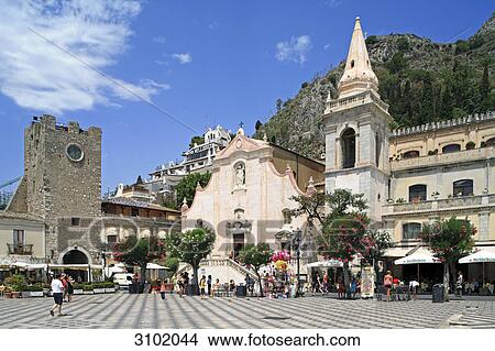 Taormina, Sicily, Italy View Large Photo Image Picture - Taormina, Sicily, Italy . Fotosearch