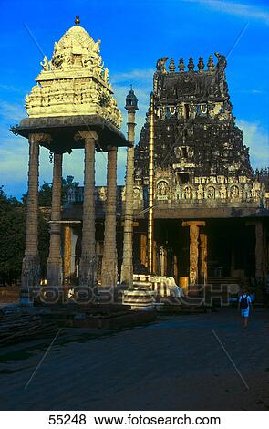 Tourist in front of temple, India View Large Photo Image Stock Photo - Tourist in front of temple, India . Fotosearch