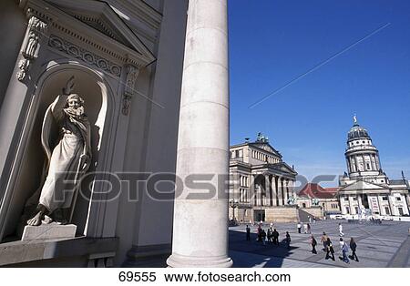Tourists at city square, Gendarmenmarkt, Berlin, Germany View Large Photo Image Stock Photography - Tourists at city square, Gendarmenmarkt, Berlin, Germany . Fotosearch