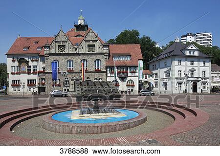 Town hall and brewhosue Am Bock, Bergisch Gladbach, North Rhine-Westphalia, Germany, Europe View Large Photo Image Stock Photo - Town hall and brewhosue Am Bock, Bergisch Gladbach, North Rhine-Westphalia, Germany, Europe . Fotosearch