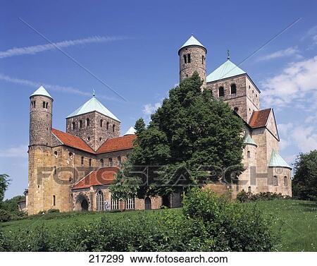 Stock Photo - Tree in front of castle against sky . Fotosearch