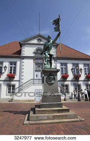War memorial in front of the town hall in Quakenbrueck, Germany, low angle view View Large Photo Image Stock Photo - War memorial in front of the town hall in Quakenbrueck, Germany, low angle view . Fotosearch