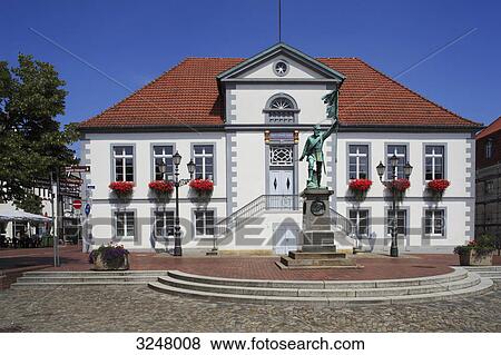 War memorial in front of the town hall in Quakenbrueck, Germany View Large Photo Image Stock Photo - War memorial in front of the town hall in Quakenbrueck, Germany . Fotosearch