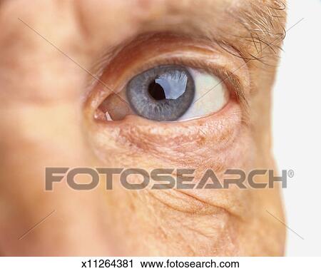 Close Up Of A Person S Eye Stock Image X11264381 Fotosearch