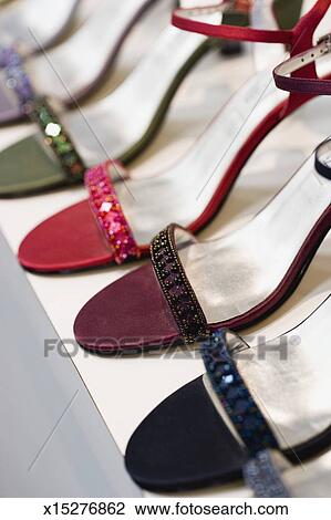 zapatos altos fila