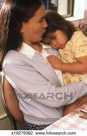 Mother Comforting Child Stock Image X19279362 Fotosearch