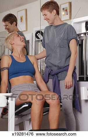 lesbian gym show on cable My swinger wife pictures