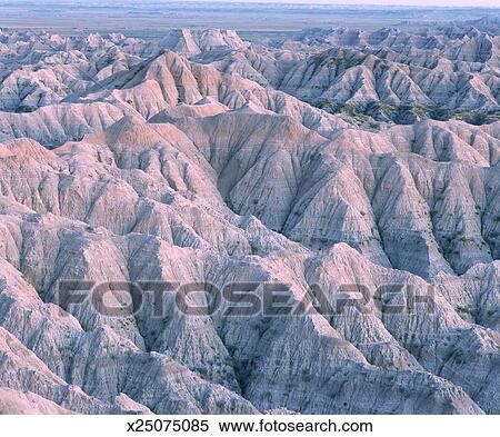 badlands wilderness sage eroded creek dakota national usa south park fotosearch photography