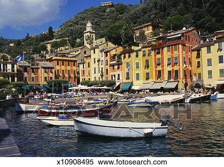 portofino genoa italy fotosearch