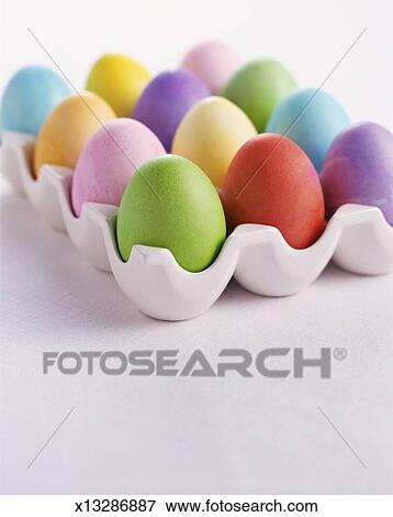 Decorated Eggs Stock Photo X13286887 Fotosearch