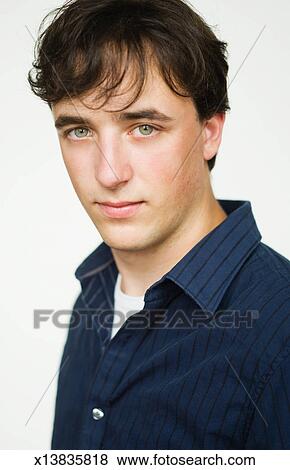 Pictures Of Young Man With Green Eyes Portrait X13835818 Search