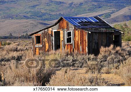 Old West Rustic Cabin Picture X17650314 Fotosearch