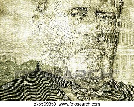 President Ulysses S Grant On Fifty Dollar Bill President Ulysses S Grant On Fifty Dollar Bill