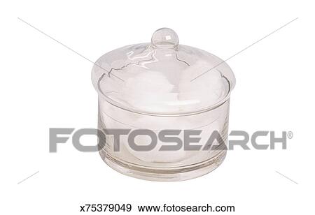 Stock Photograph Of Cotton In Gl Container X75379049 Cotton In Gl Container