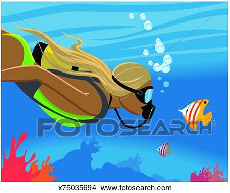 すべての動物の画像 50 素晴らしいダイビング イラスト