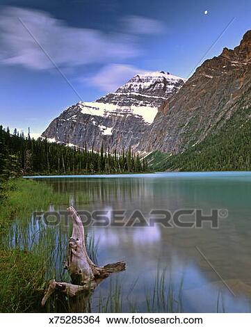 影像- 建立, edith, cavell, 碧玉国家的公园