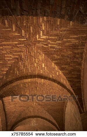 Vaulted Brick Ceiling Picture X75785554 Fotosearch