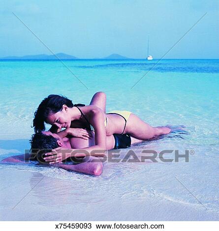 Stock Photo Of Couple On Beach X75459093 Search Stock