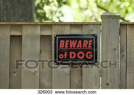 ‘Beware of dog’ sign on wooden fence View Large Photo Image Stock Image - ‘Beware of dog’ sign on wooden fence. Fotosearch