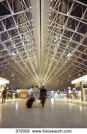 Foyer at Charles De Gaulle Airport, Paris, France View Large Photo Image Stock Image - Foyer at Charles De Gaulle Airport, Paris, France. Fotosearch