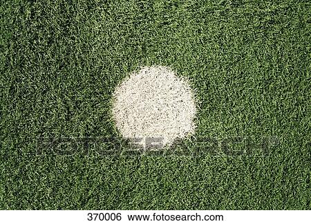 White dot on sports field View Large Photo Image Stock Photograph - White dot on sports field. Fotosearch