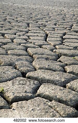 Stock Image - Detail of a rocky landscape. Fotosearch