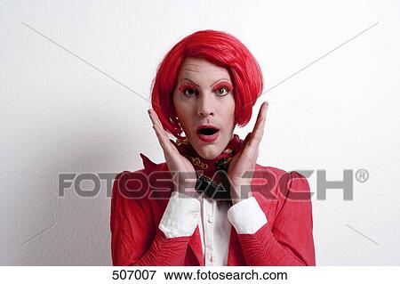 Stock Photo - Drag queen. Fotosearch