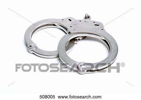 Stock Photography - A pair of handcuffs. Fotosearch