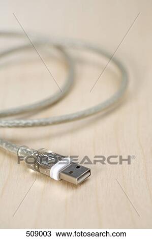 USB connection cable View Large Photo Image Stock Image - USB connection cable. Fotosearch