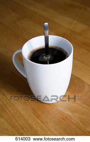 Stock Image - A mug of black coffee. Fotosearch