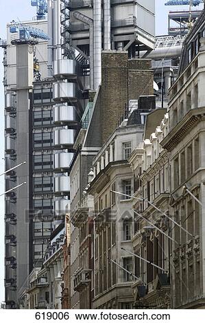 Stock Photograph - Lloyds Building, London. Fotosearch
