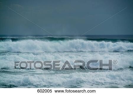 Stock Photography - Ocean waves. Fotosearch