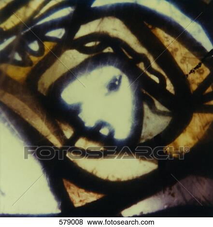 Stained glass image View Large Photo Image Stock Photo - Stained glass image. Fotosearch