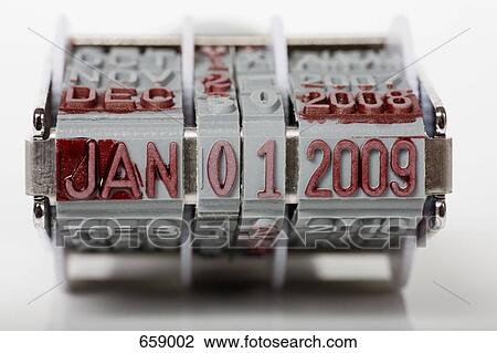 A rubber date stamp set to January 01, 2009 View Large Photo Image Stock Image - A rubber date stamp set to January 01, 2009. Fotosearch