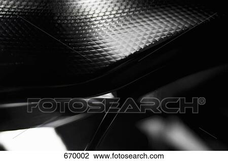 Stock Image - Abstract Black and Silver Background. Fotosearch