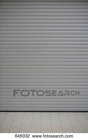 Rolling Industrial door View Large Photo Image Stock Image - Rolling Industrial door. Fotosearch