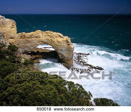 The Arch, Port Campbell National Park, Victoria, Australia View Large Photo Image Stock Photo - The Arch, Port Campbell National Park, Victoria, Australia. Fotosearch