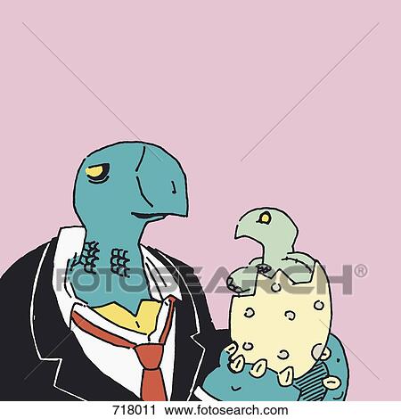 A turtle in a suit and tie holding a newly hatched turtle View Large Photo Image Stock Image - A turtle in a suit and tie holding a newly hatched turtle. Fotosearch