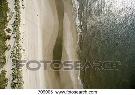 Aerial view of the coastline, The Netherlands View Large Photo Image Stock Photography - Aerial view of the coastline, The Netherlands. Fotosearch